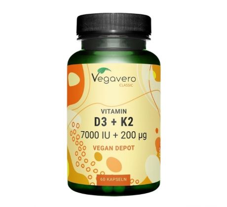 vitamín D3 + K2 depot