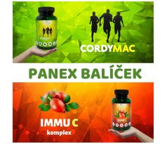PANEX balíčky Cordymac + Immu C komplex