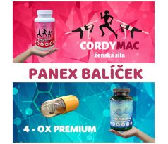 PANEX balíčky Cordymac ženská sila + 4-OX premium